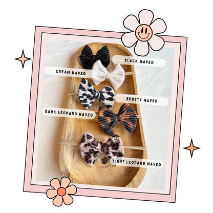 Hand-Tied Nylon Headwrap Bow