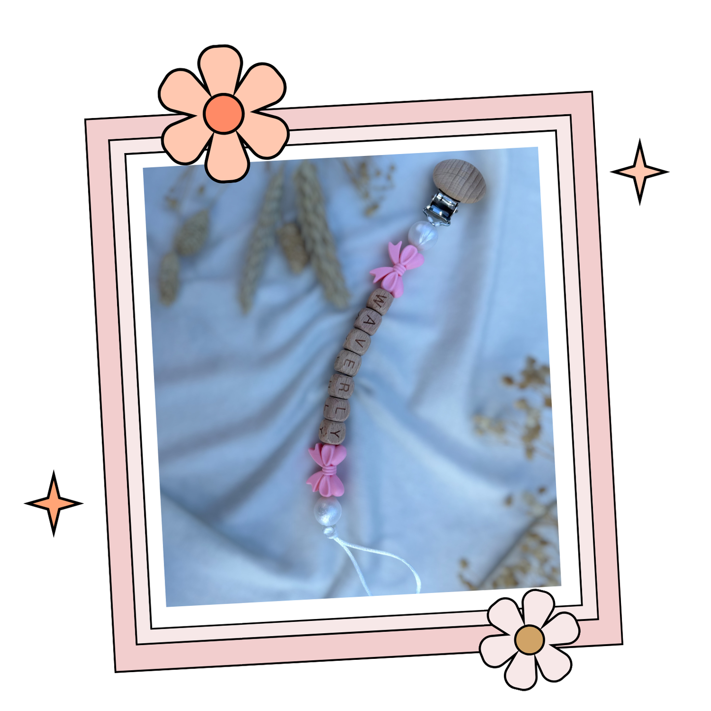 Custom Pacifier Clip