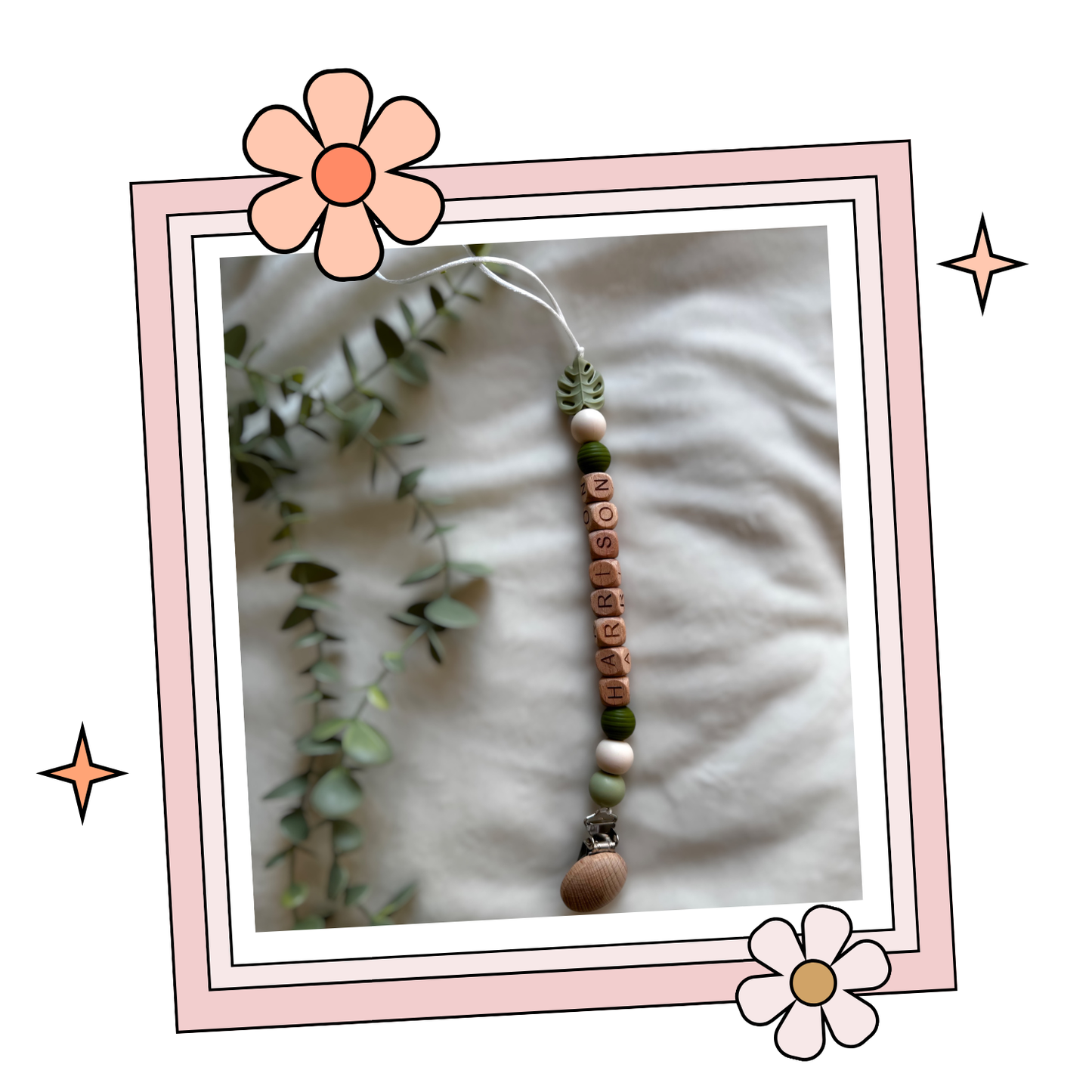 Custom Pacifier Clip