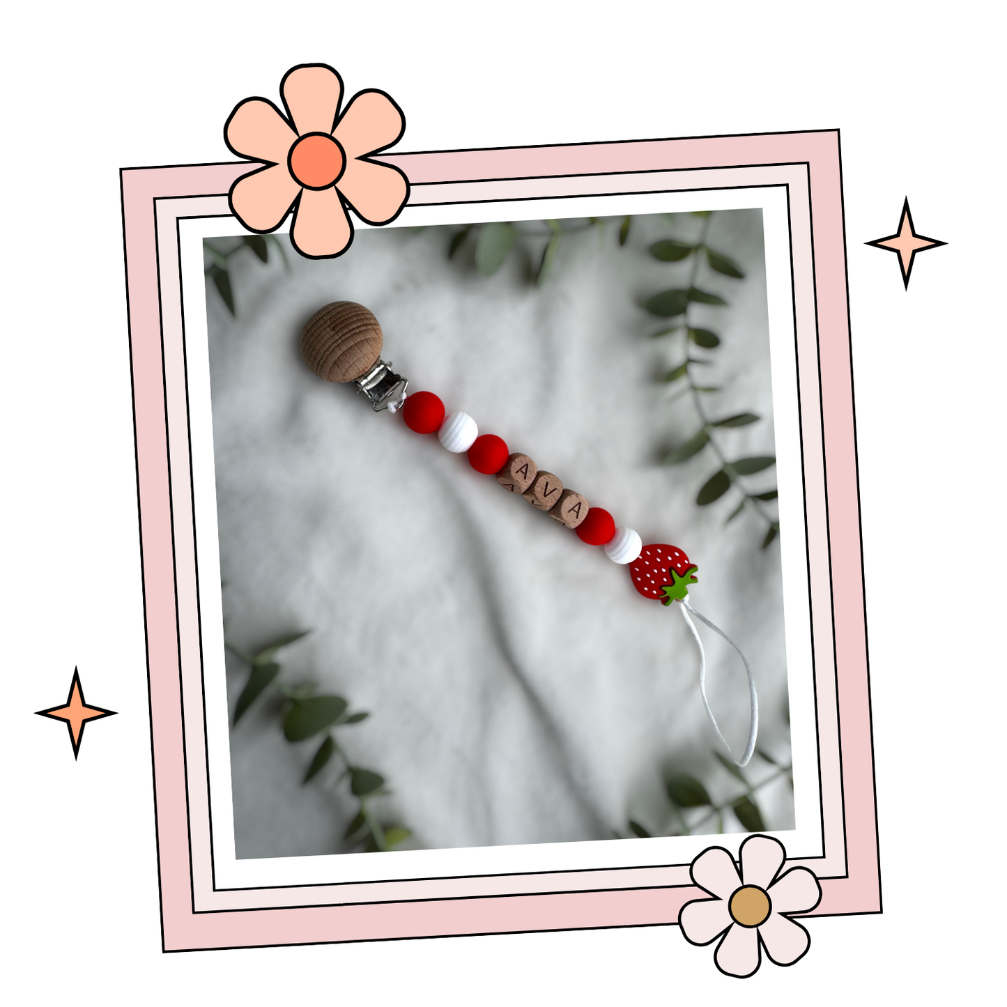 Custom Pacifier Clip