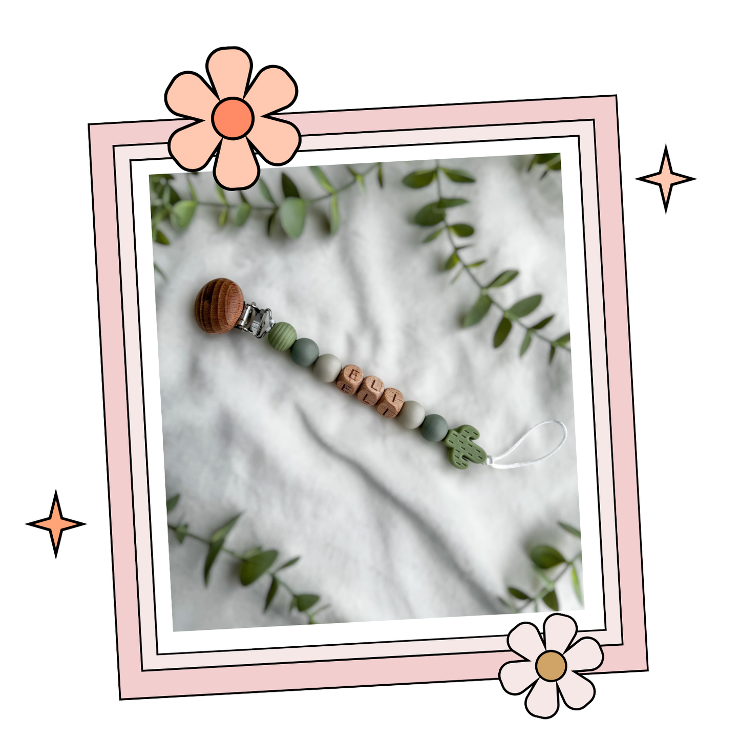 Custom Pacifier Clip