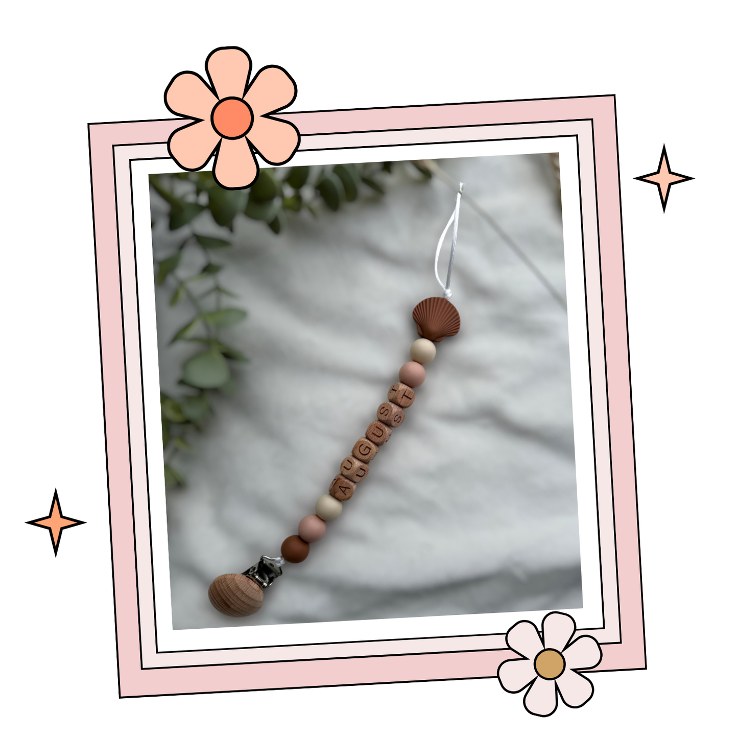 Custom Pacifier Clip