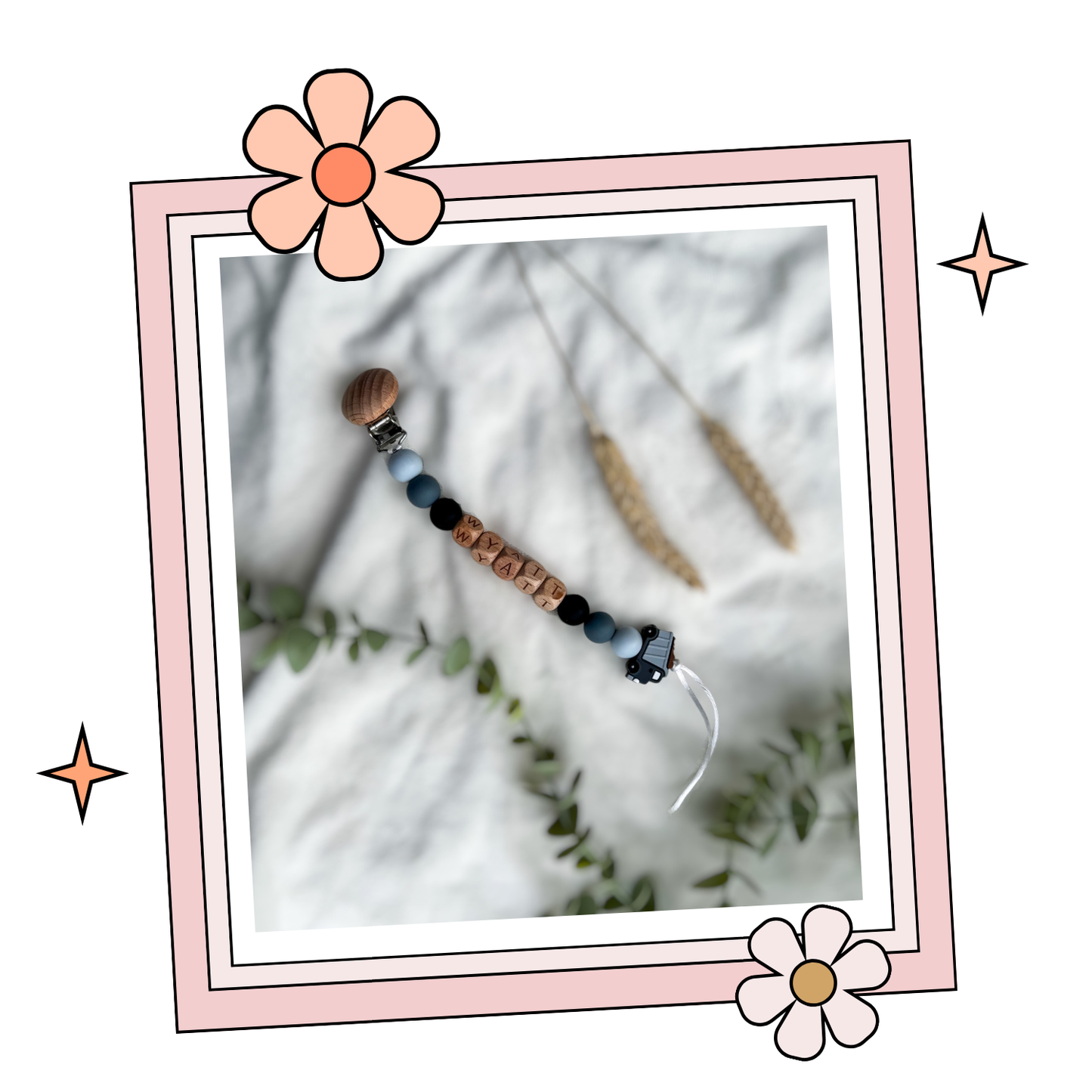 Custom Pacifier Clip