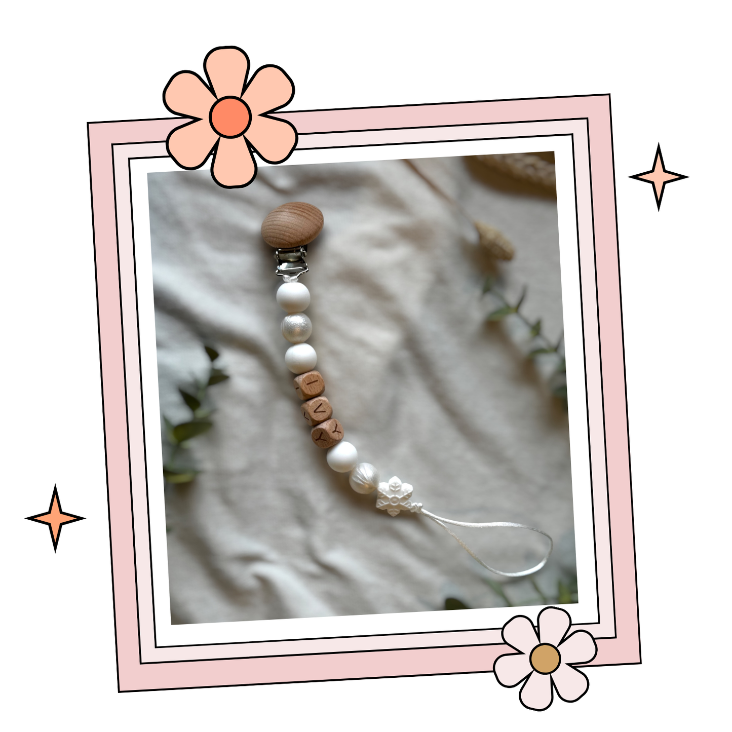 Custom Pacifier Clip