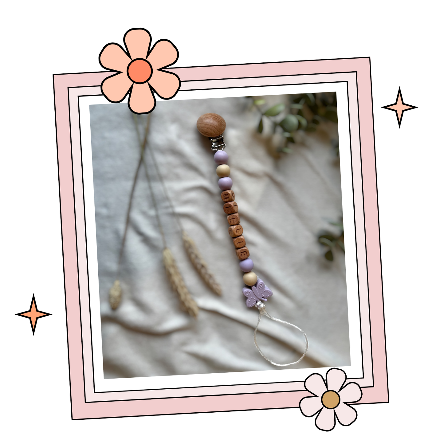 Custom Pacifier Clip