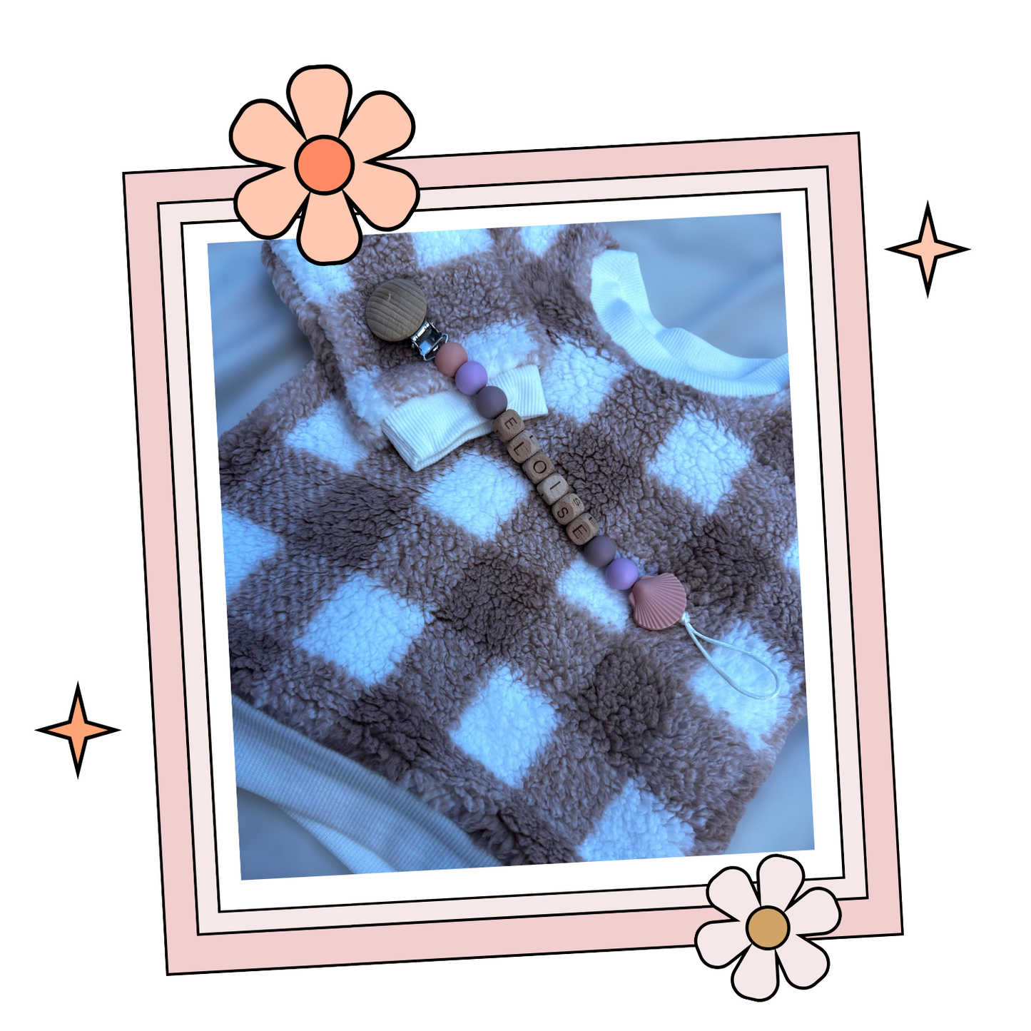 Custom Pacifier Clip