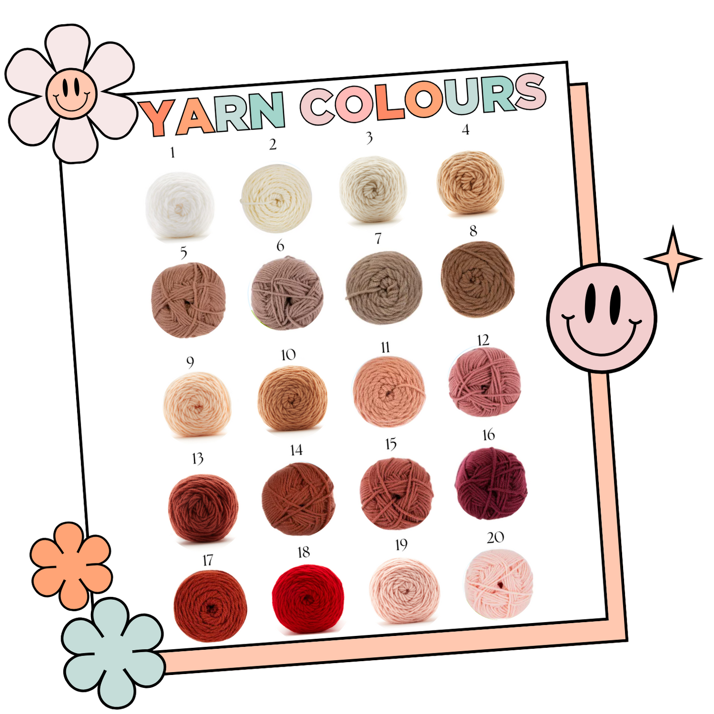 Custom Embroidered Sweater - Dark Apricot