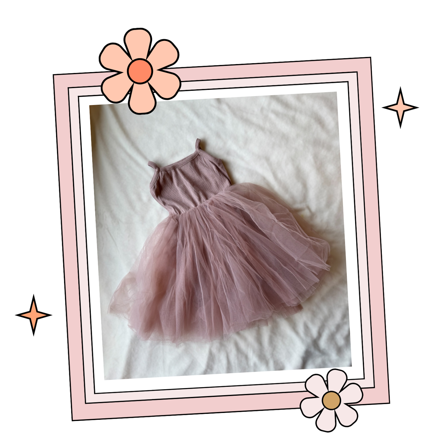 Embroidered First Birthday Party Dress
