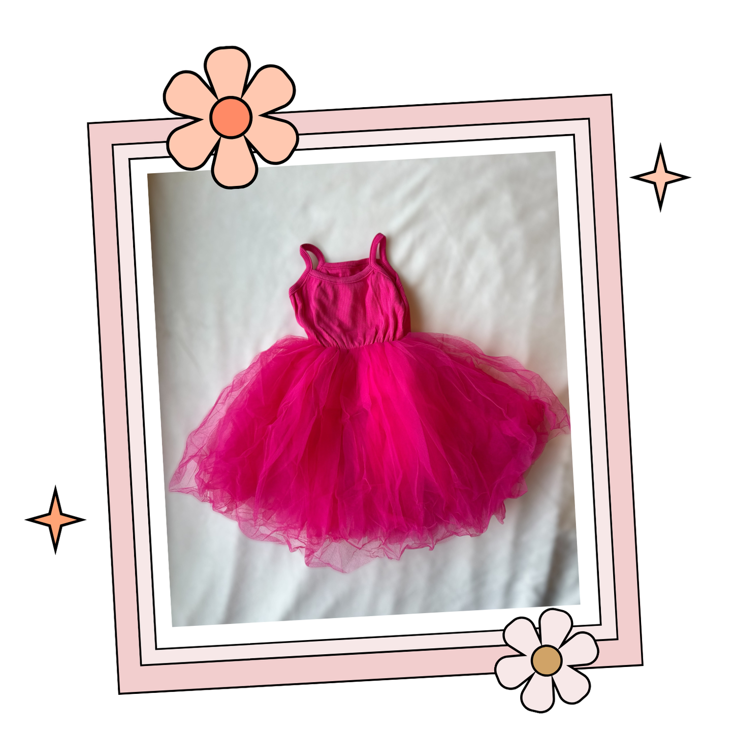 Embroidered First Birthday Party Dress
