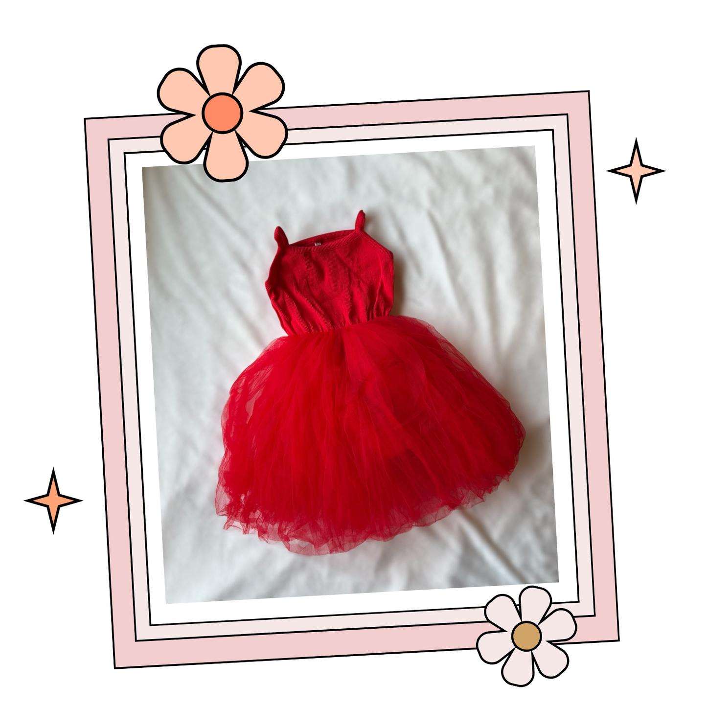 Embroidered First Birthday Party Dress