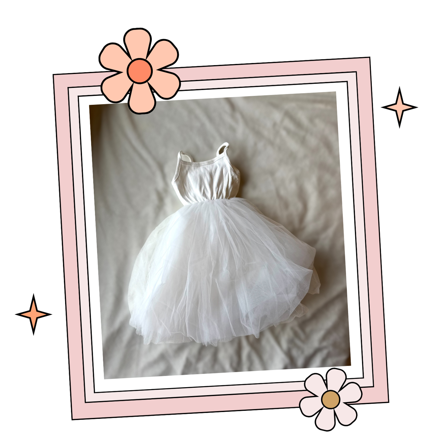 Embroidered First Birthday Party Dress