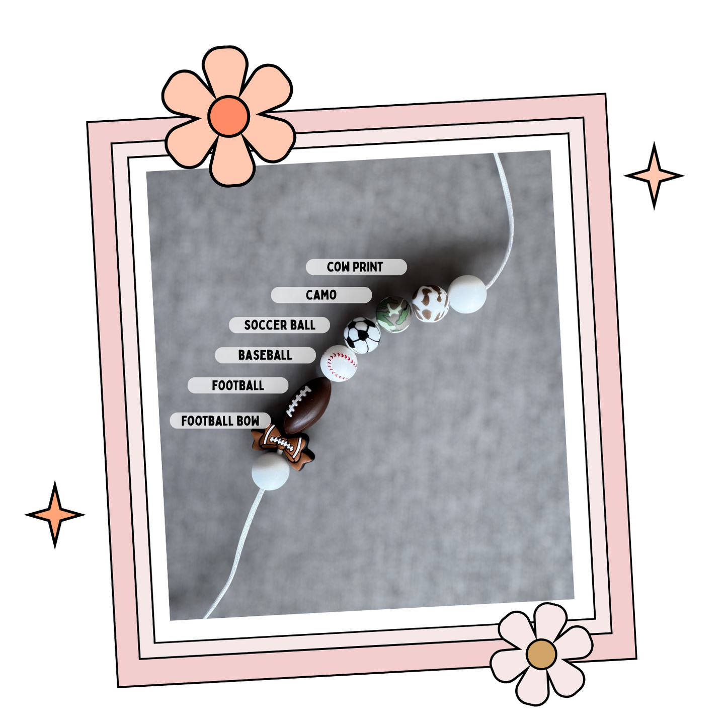 Custom Pacifier Clip