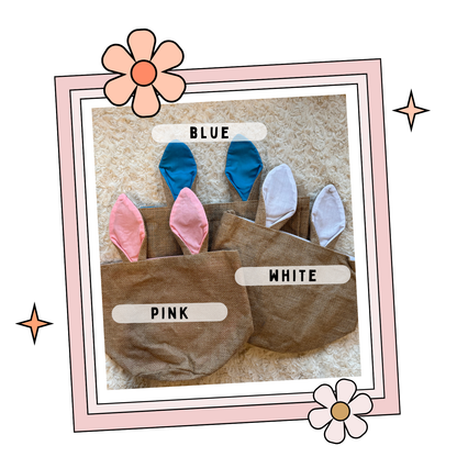 Custom Embroidered Easter Basket