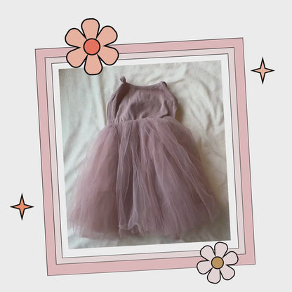 Embroidered First Birthday Party Dress