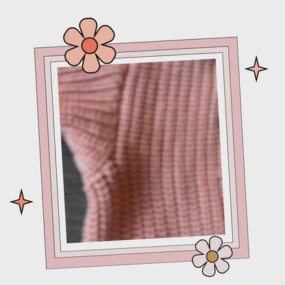 Custom Embroidered Sweater - Dark Apricot